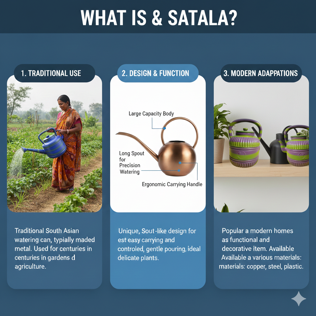 What Is a Satala? African Water Jug for Home & Bathroom Use
