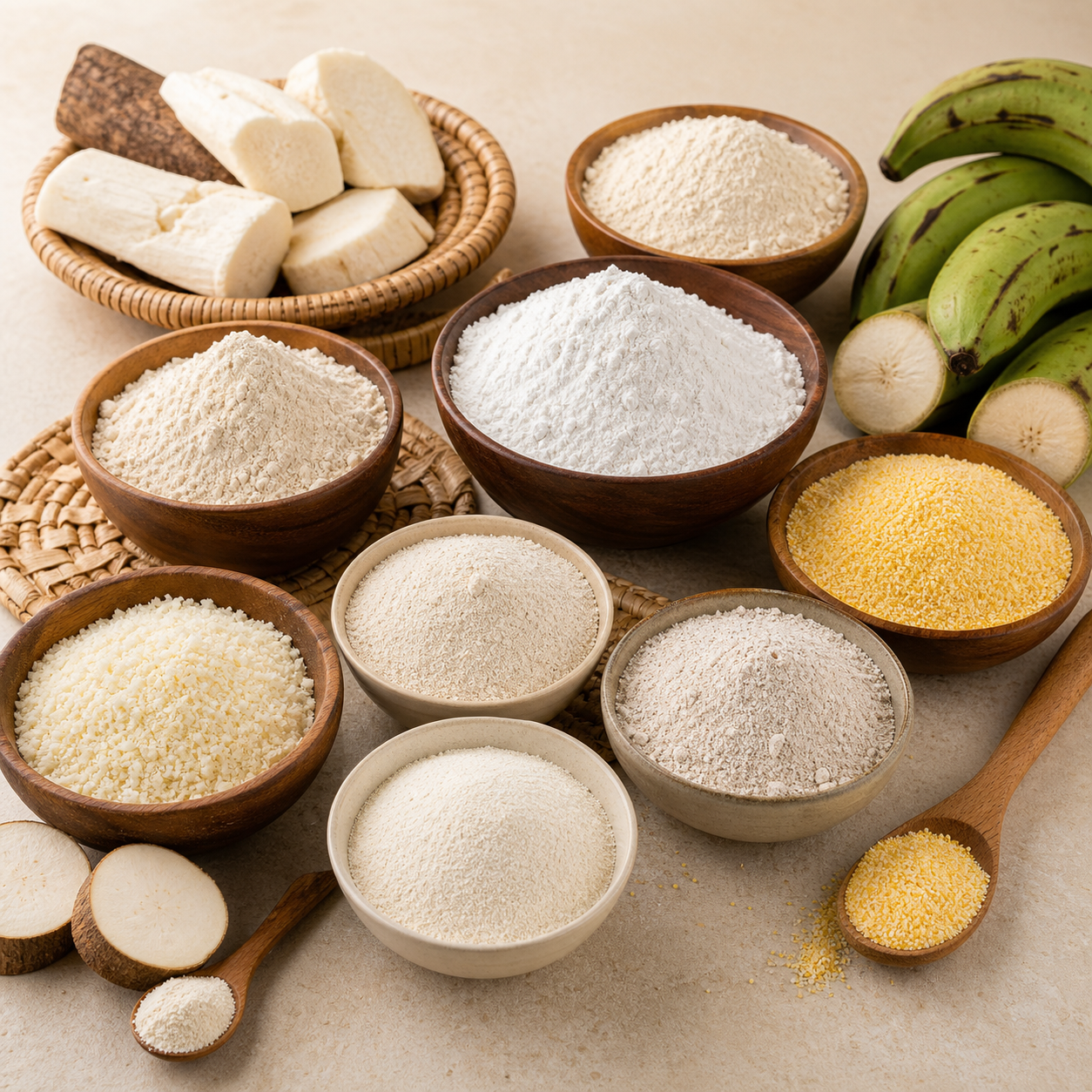 Flours & Meals African cooking staples and flours collection