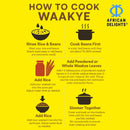 African Delights Waakye Leaves