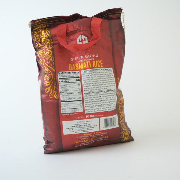 Basmati Rice Super Sadhu Long Grain