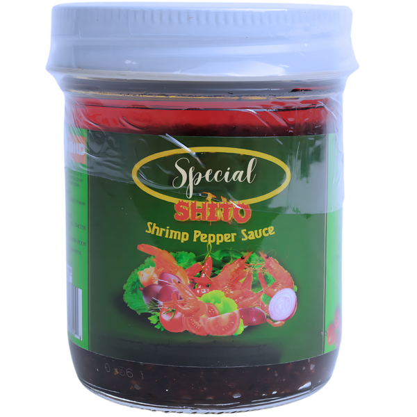 Julie's Special Shito 16 oz | Ghanaian Shrimp Pepper Sauce