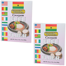 Cocoyam fufu golden tropics african grocery cassava yam potato fufu light soup grocery