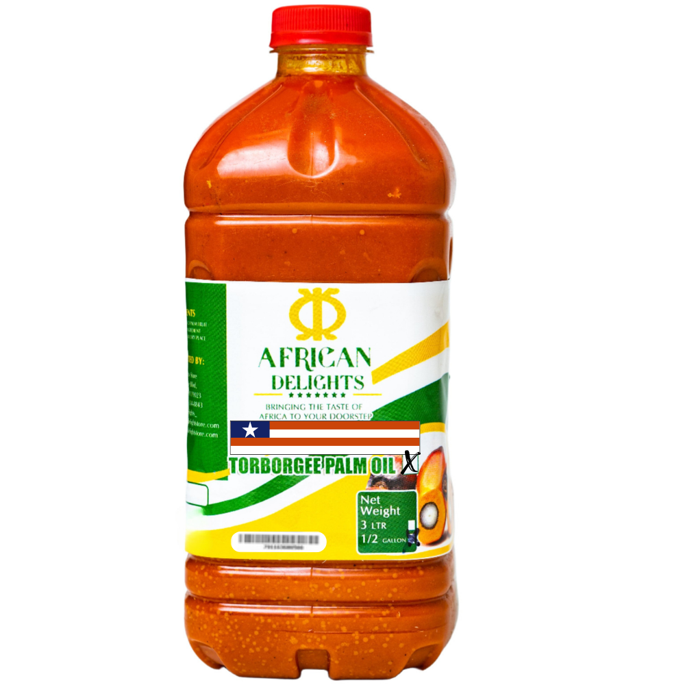 African delights torborgee palm oil liberian red cooking oil torborgee oil red palm oil
