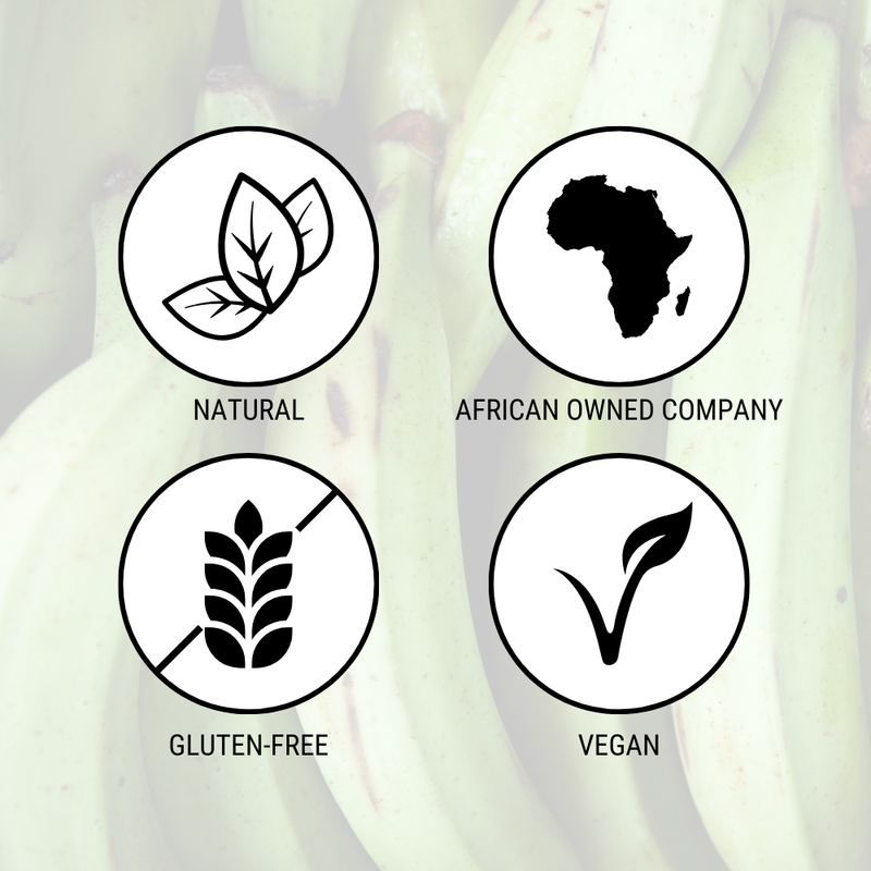 Plantain Cocoyam fufu tropiway african grocery cassava yam potato fufu light soup grocery