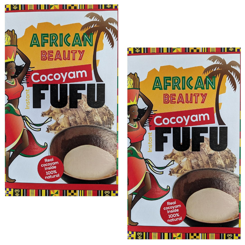 Plantain Cocoyam fufu golden tropics african grocery cassava yam potato fufu light soup grocery