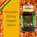 Julie's Special Shito 32 oz Ghanaian shrimp pepper sauce shito ghana yam gari kenkey eba african food nigerian food