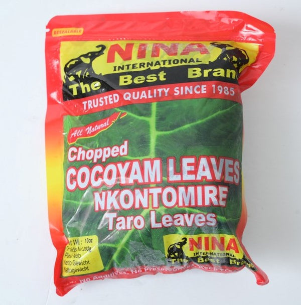 Nina Chopped Cocoyam Leaves