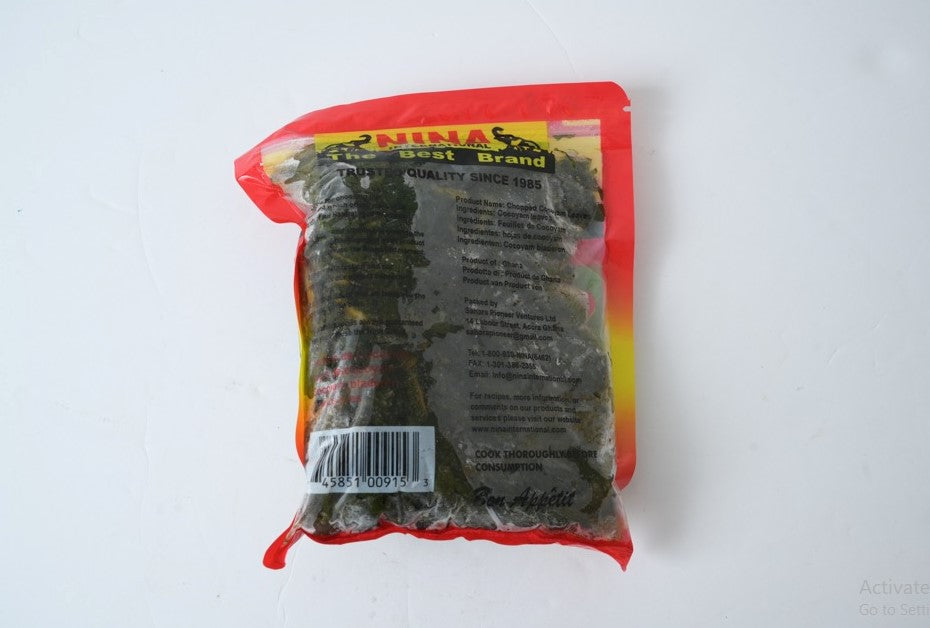 Nina Chopped Cocoyam Leaves