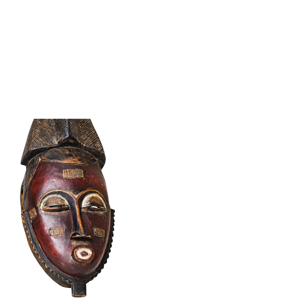 Bra Fie Mask - Handmade African Mask by Ghanaian Artisans