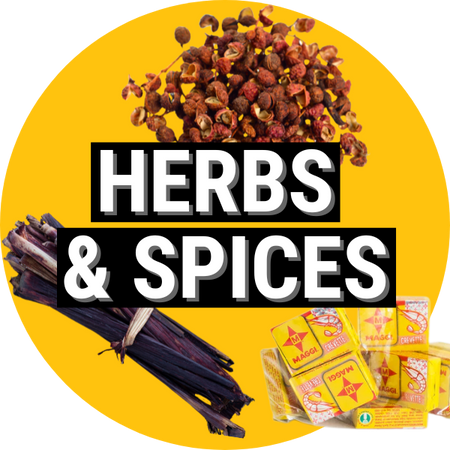 African herbs spices seasonings waakye maggi pepper suya
