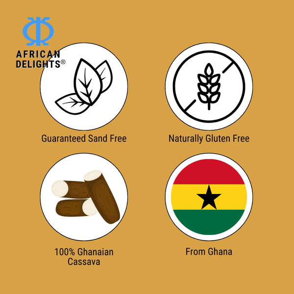 Ghana Gari | Powdered Cassava from Ghana