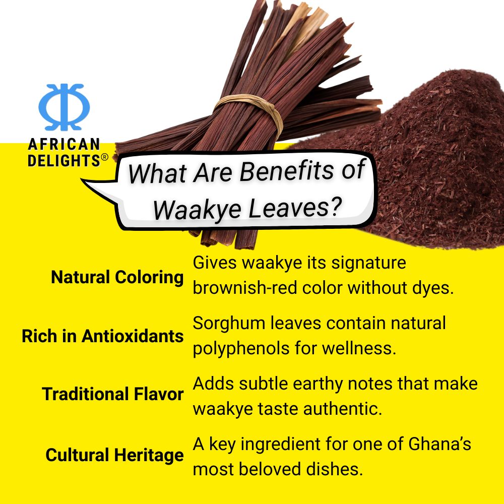 African Delights Waakye Leaves