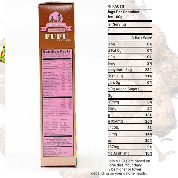 Tropiway Cocoyam Fufu