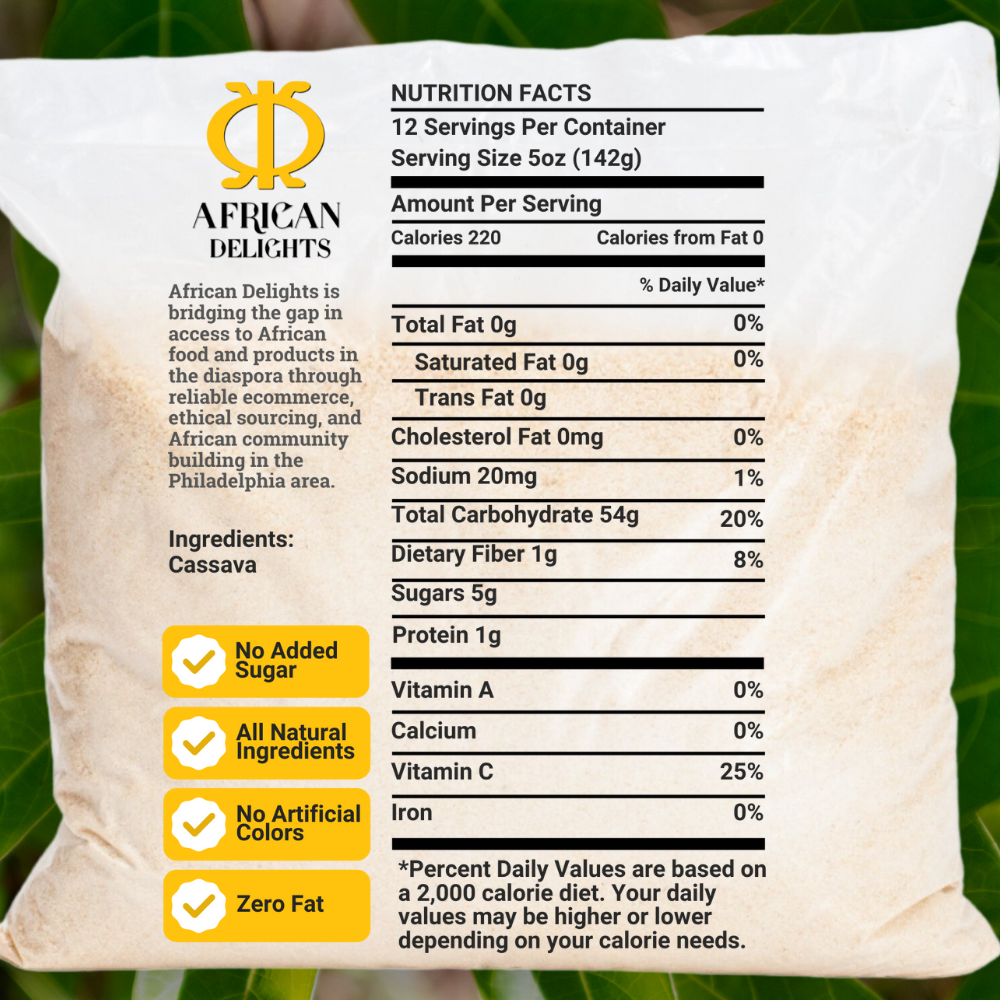 Ghana Gari | Powdered Cassava from Ghana