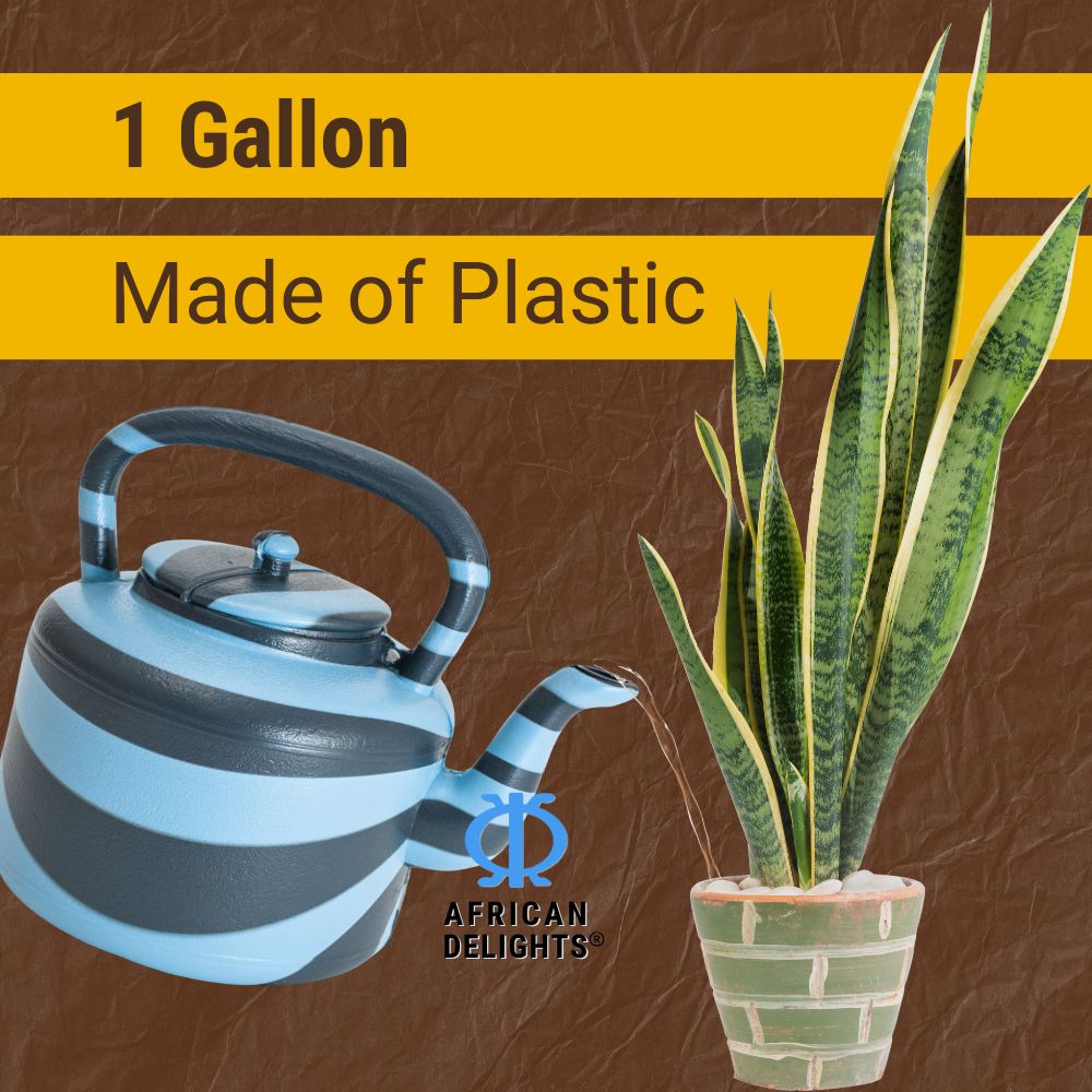 Watering Can/Plastic Kettle/Satala With Handle and Lid | 1 Gallon