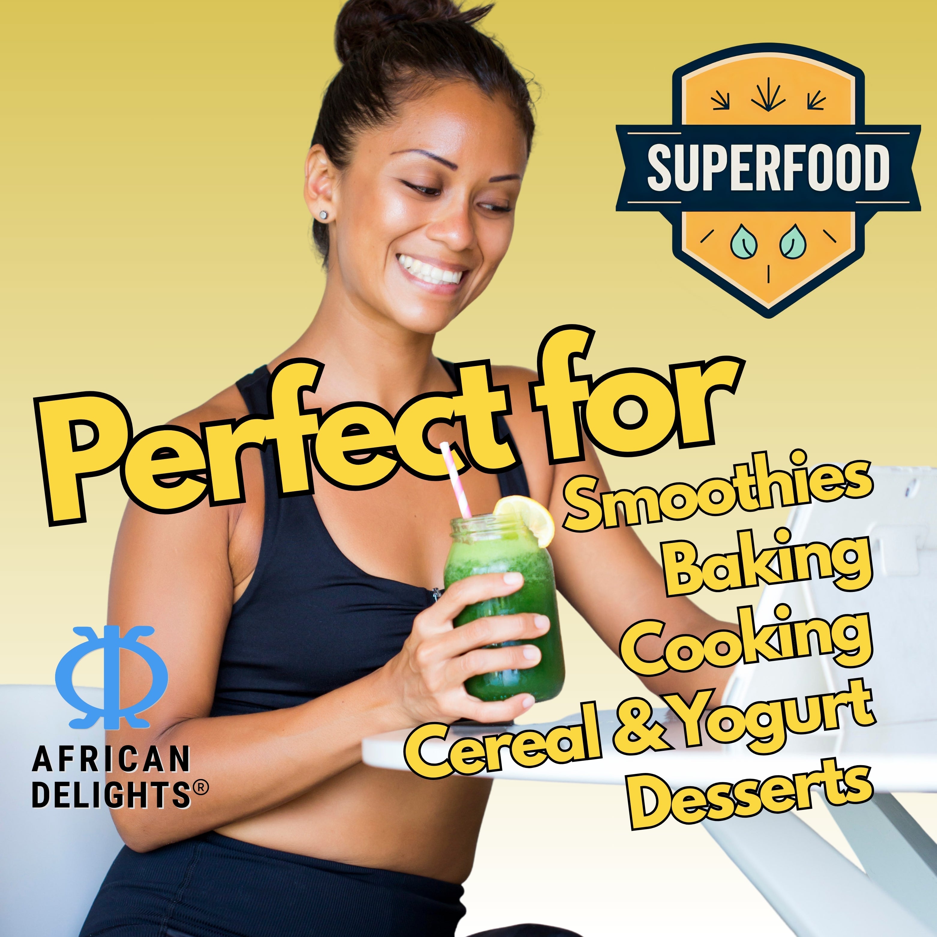 Organic Baobab Fruit Powder 1 Lb