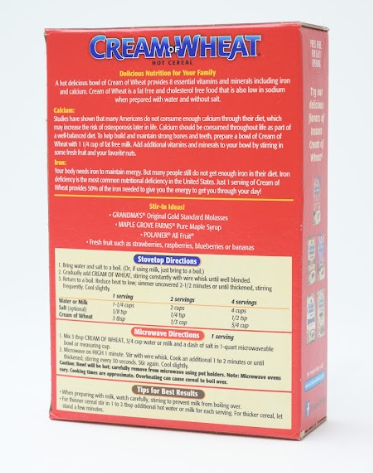 Cream of Wheat Hot Cereal