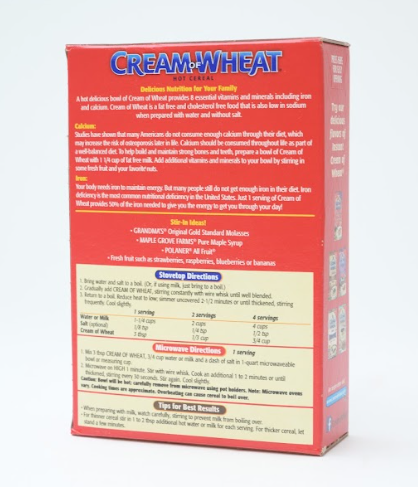 Cream of Wheat Hot Cereal