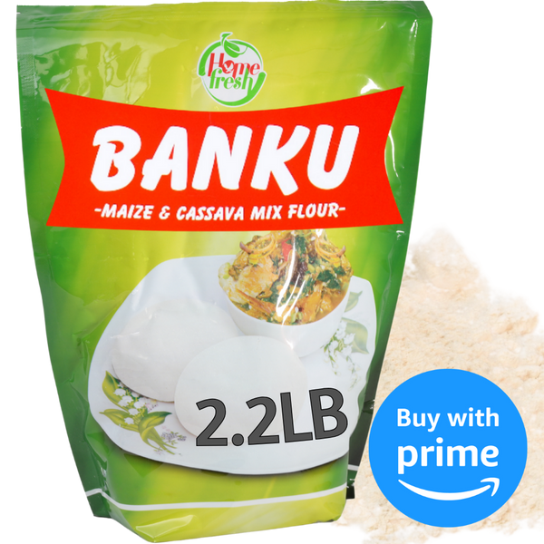 HomeFresh Banku Mix Flour | Maize & Cassava | 1kg