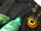 Fela Kuti Multicolored theme on black round neck t shirt