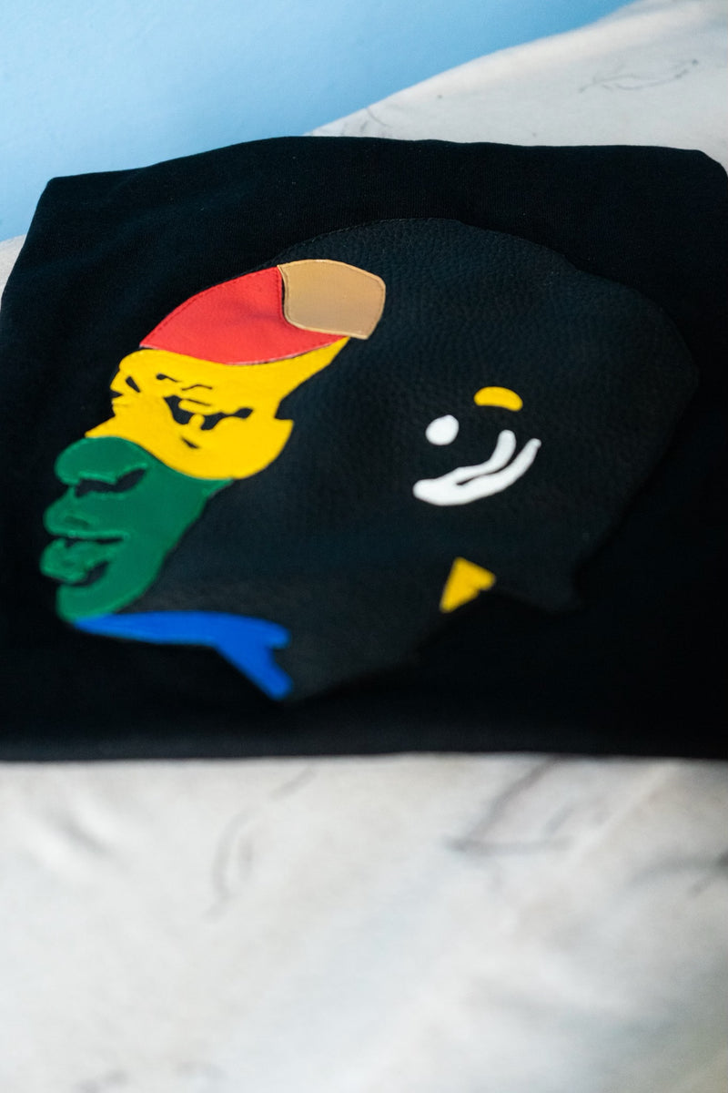 Kwame Nkrumah T-Shirt Multicolored Big Head