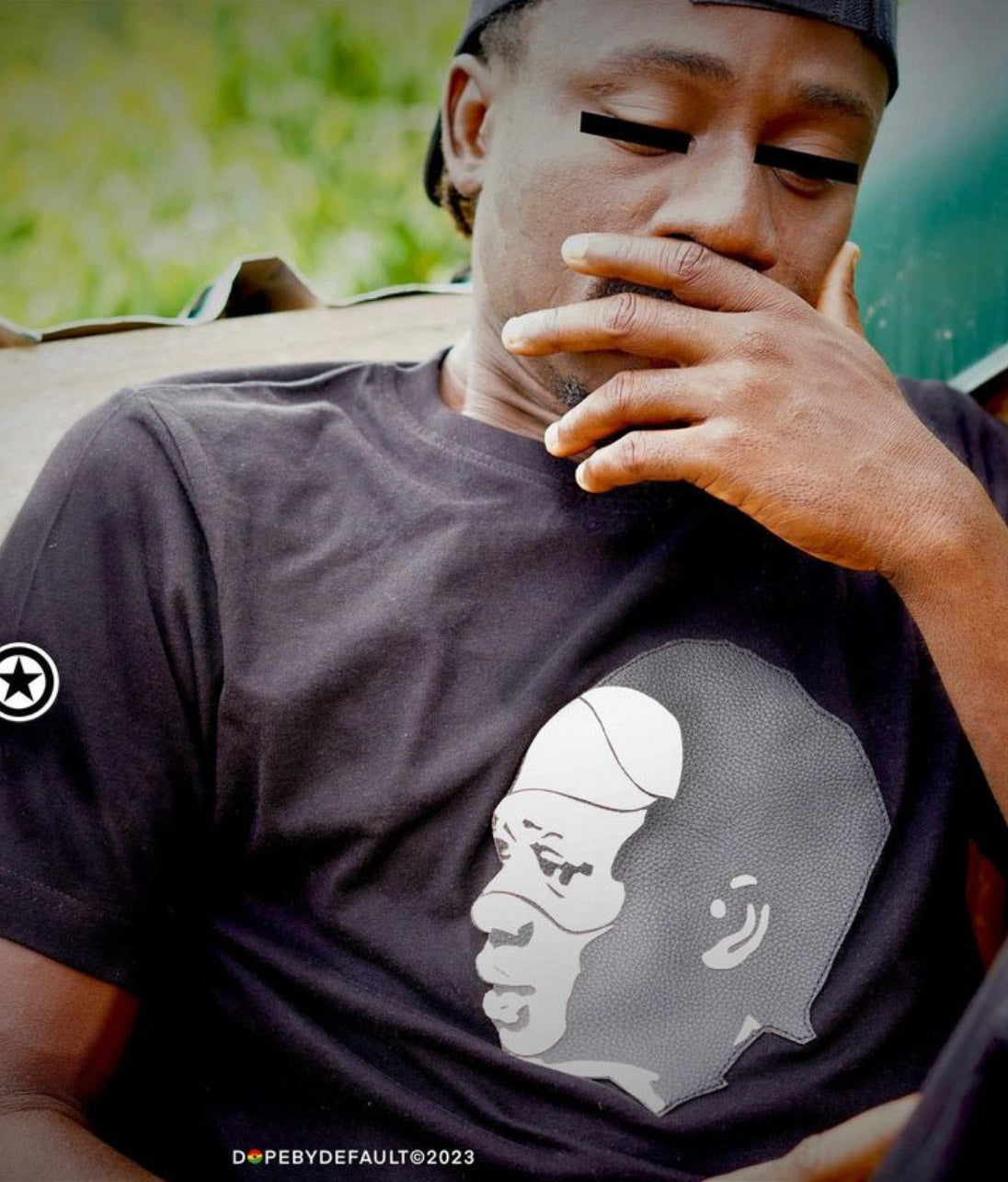 Kwame Nkrumah T-Shirt Black and White