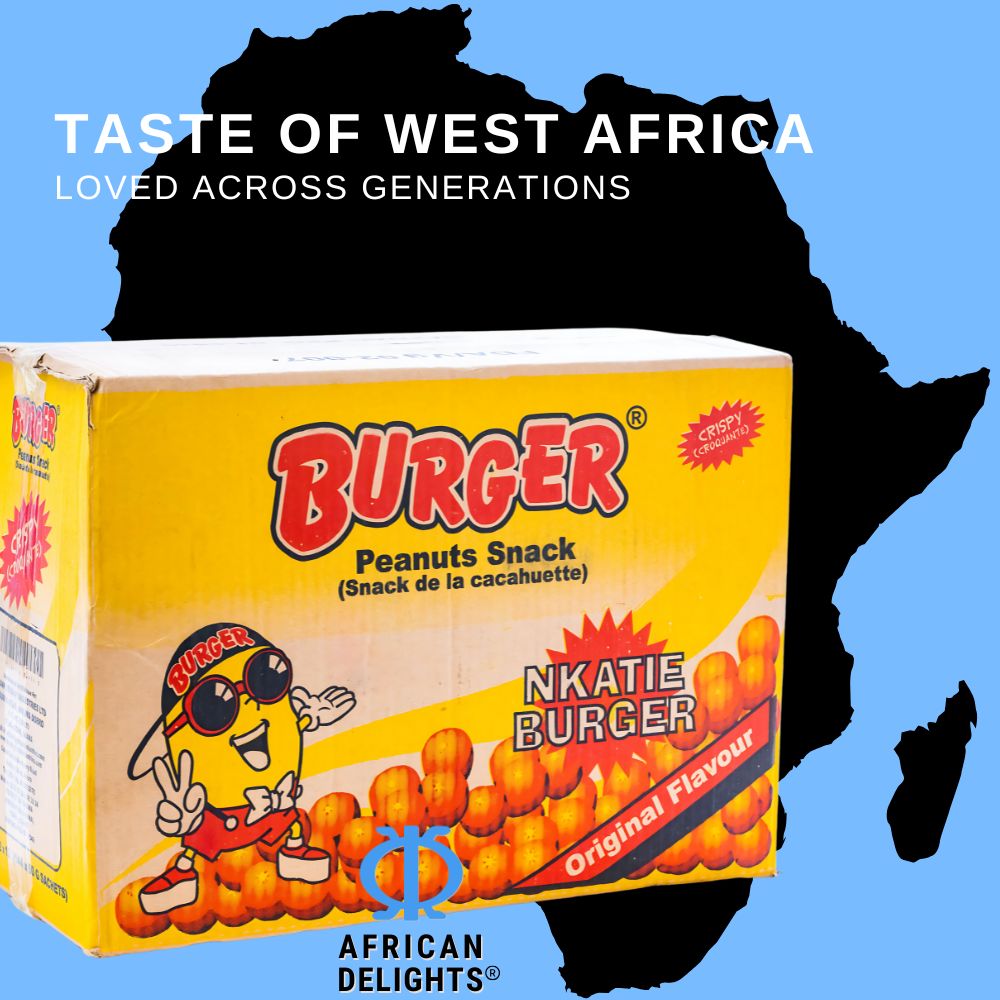 Nkatie Burger Peanuts Pack of 12