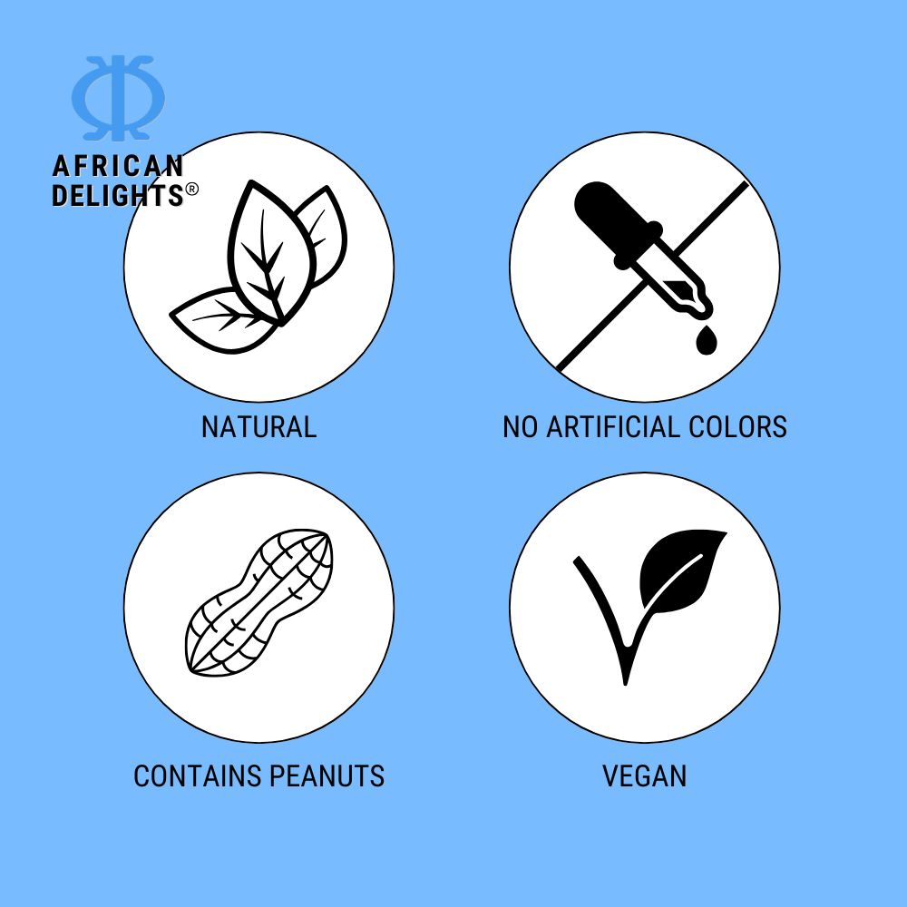 Nkatie Burger Peanuts Pack of 12