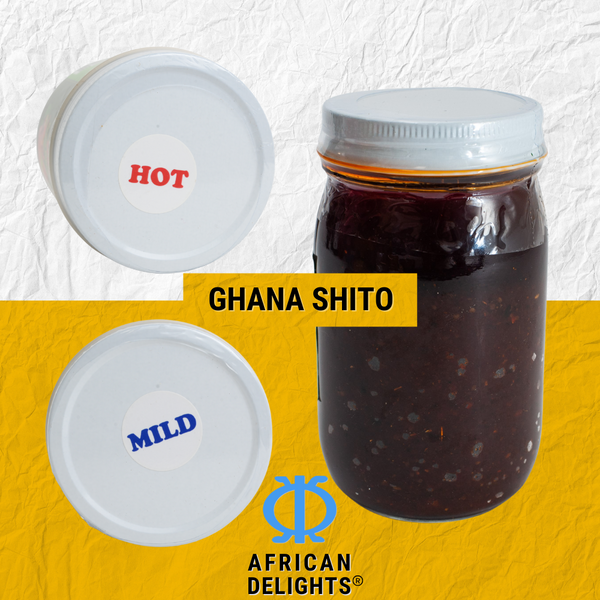 Julie's Special Shito 16 oz | Ghanaian Shrimp Pepper Sauce
