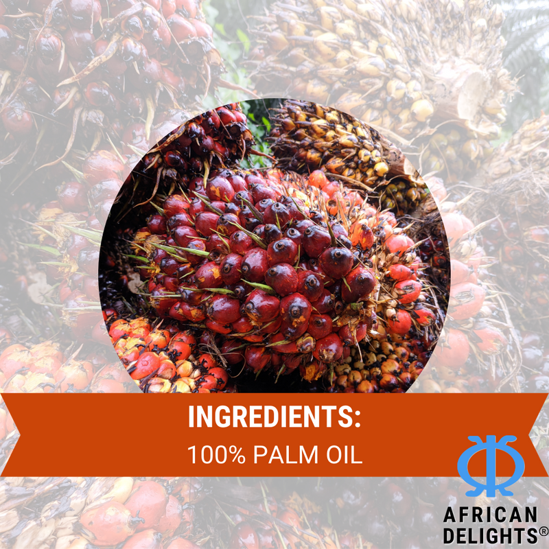 African Delights Red Palm Oil | 100% All Natural