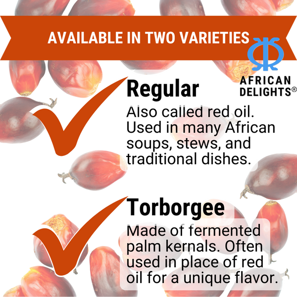 African Delights Red Palm Oil | 100% All Natural