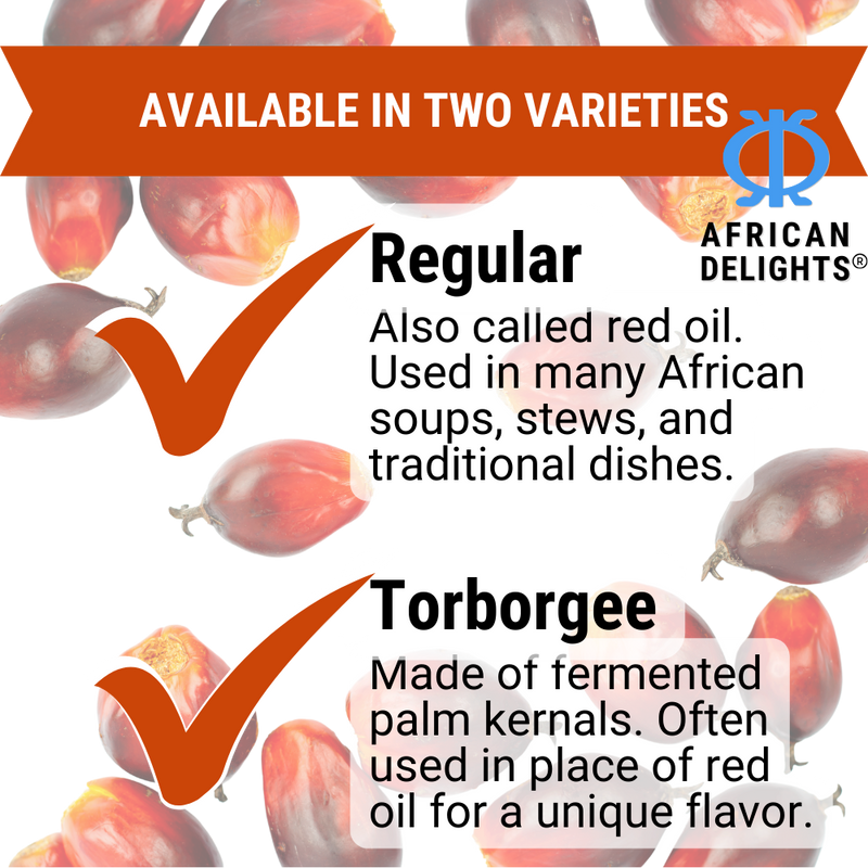 African Delights Red Palm Oil | 100% All Natural