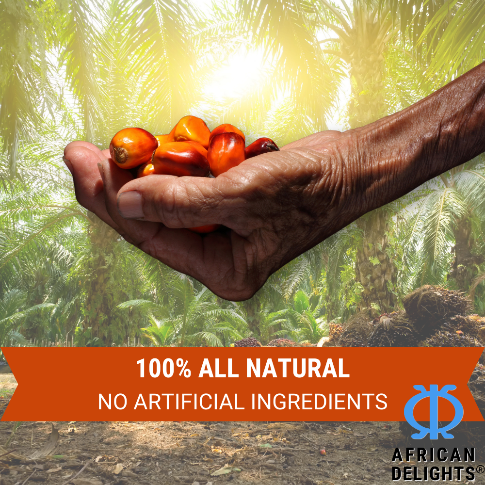 African Delights Torborgee Palm Oil | 100% All Natural