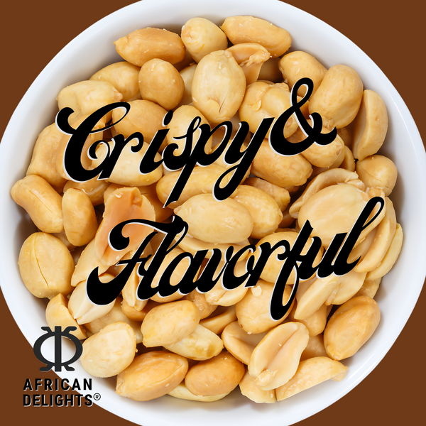 African Best Crispy Roasted Peanuts