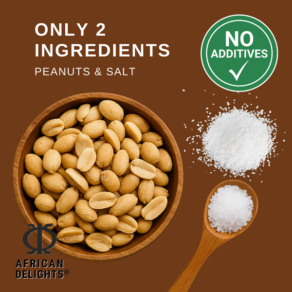 African Best Crispy Roasted Peanuts