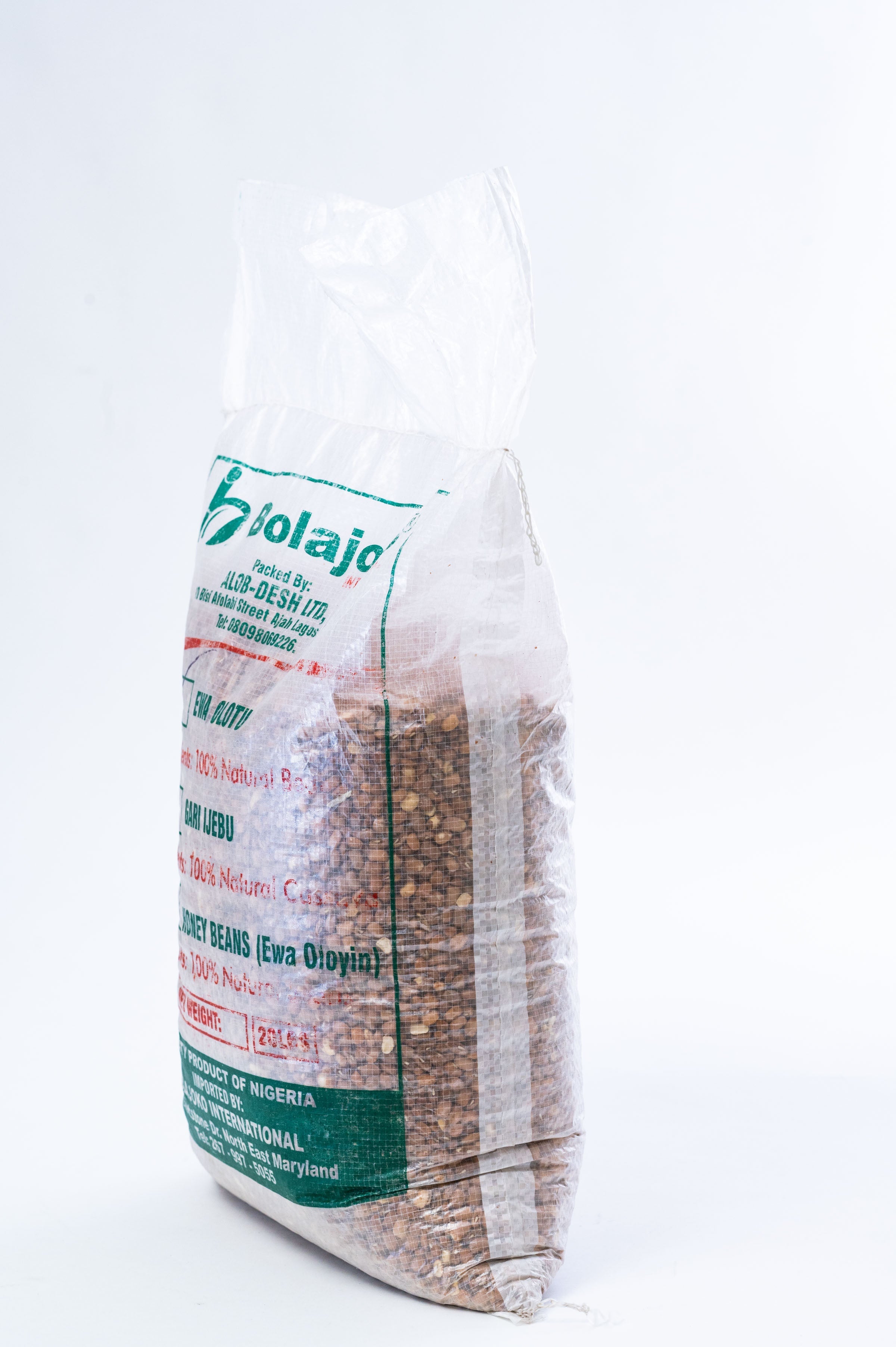 African Brown Beans 25lbs Bag