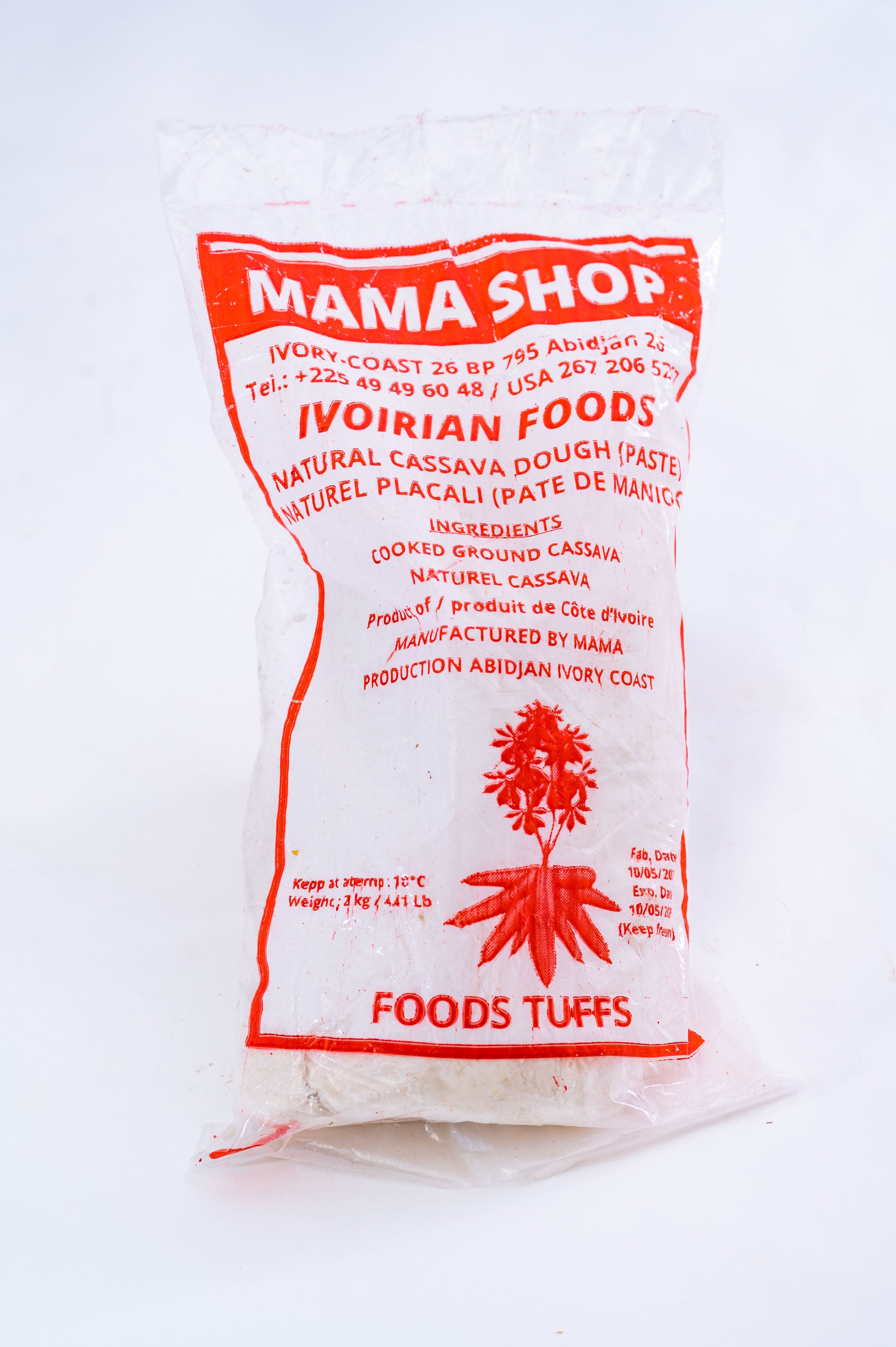 Natural Cassava Dough - Placali