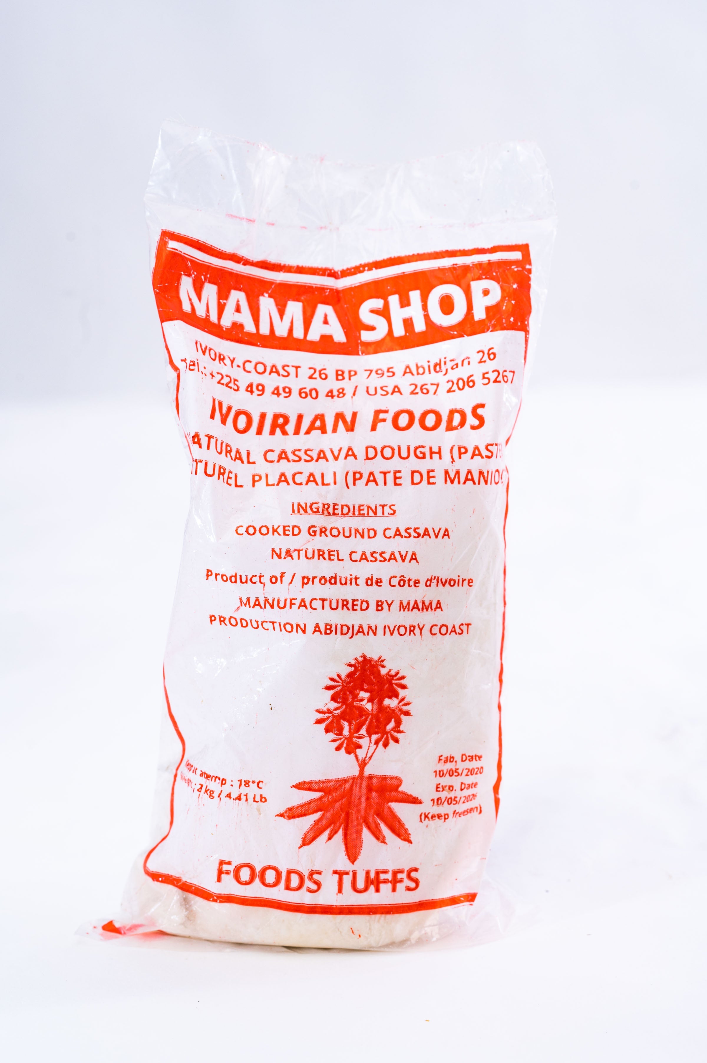 Natural Cassava Dough - Placali