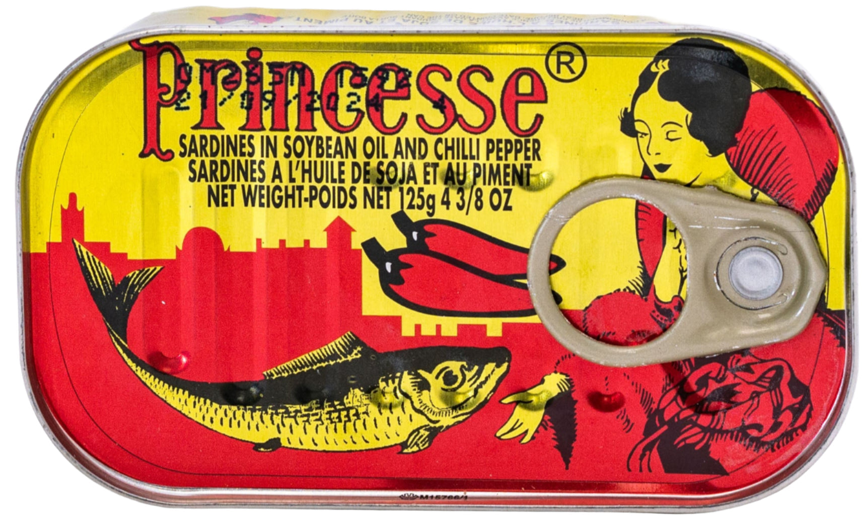 Princesse Spicy Sardines 5pc
