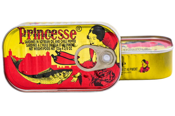 Princesse Spicy Sardines 5pc