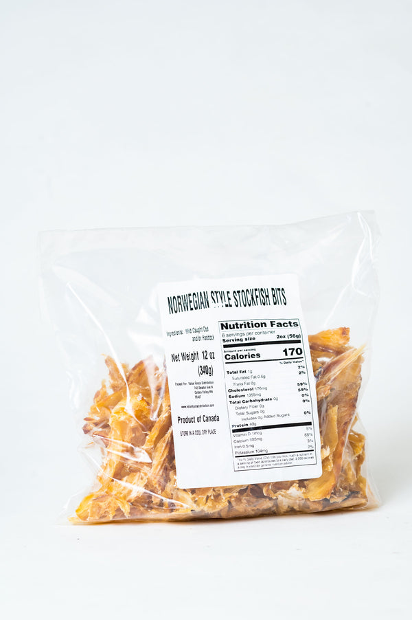 Norwegian Style Stockfish Bits