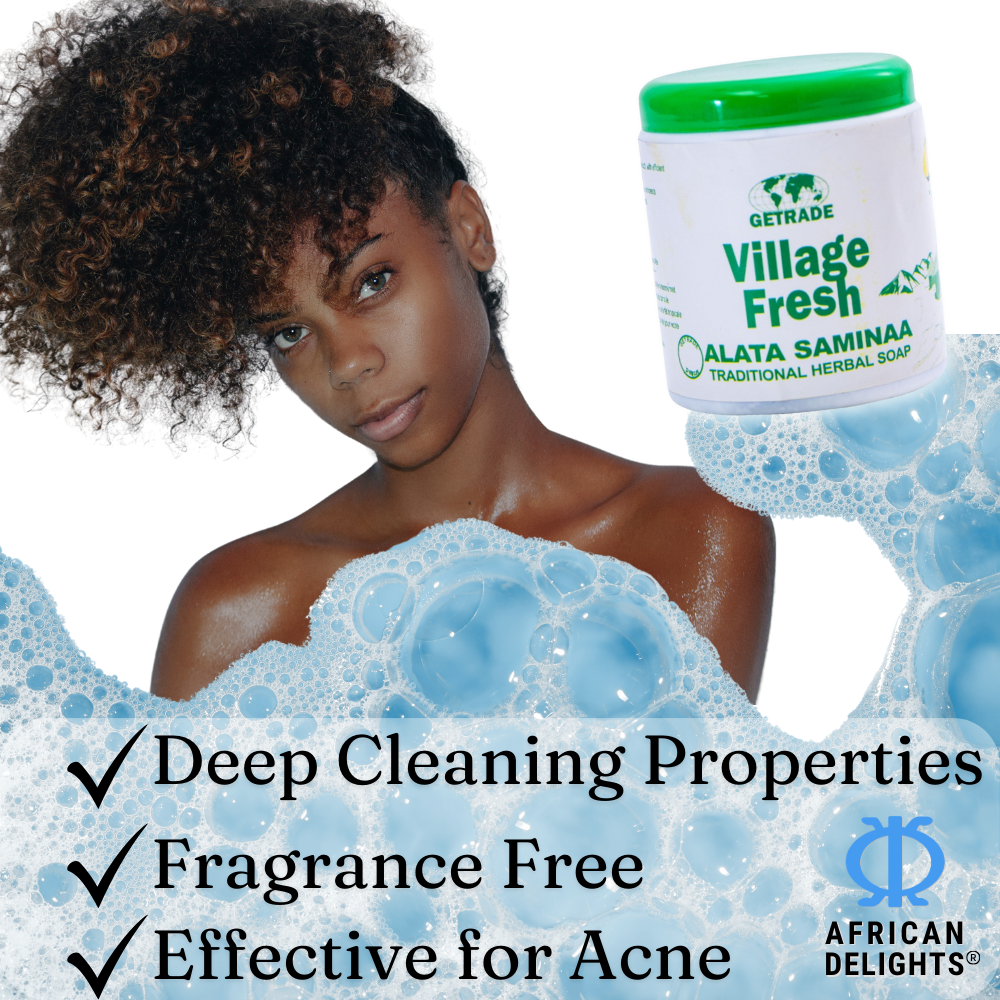 Village Fresh Herbal Black Soap