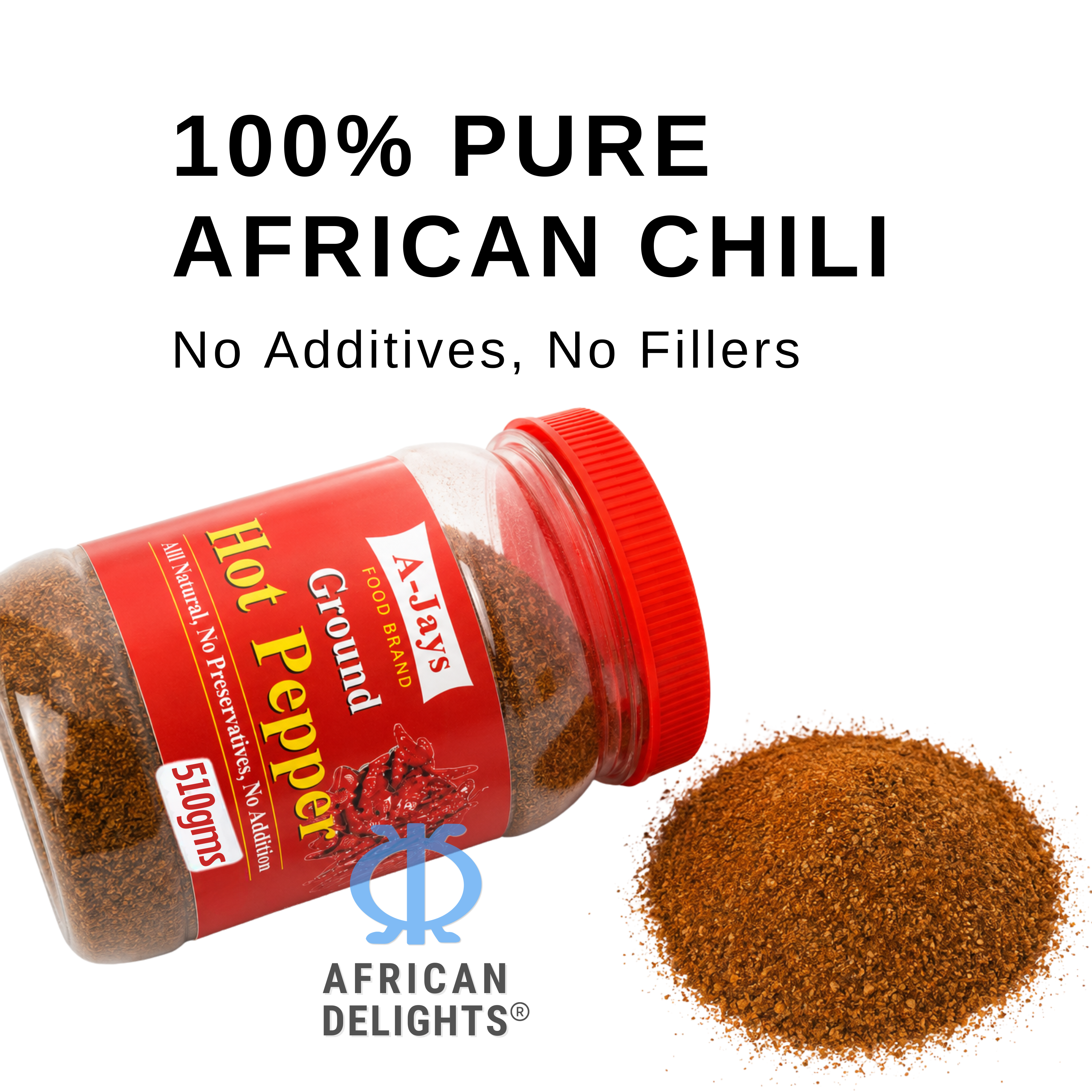 A-Jays Red Chili Pepper Powder, Extra Hot, Gluten-Free Vegan #5