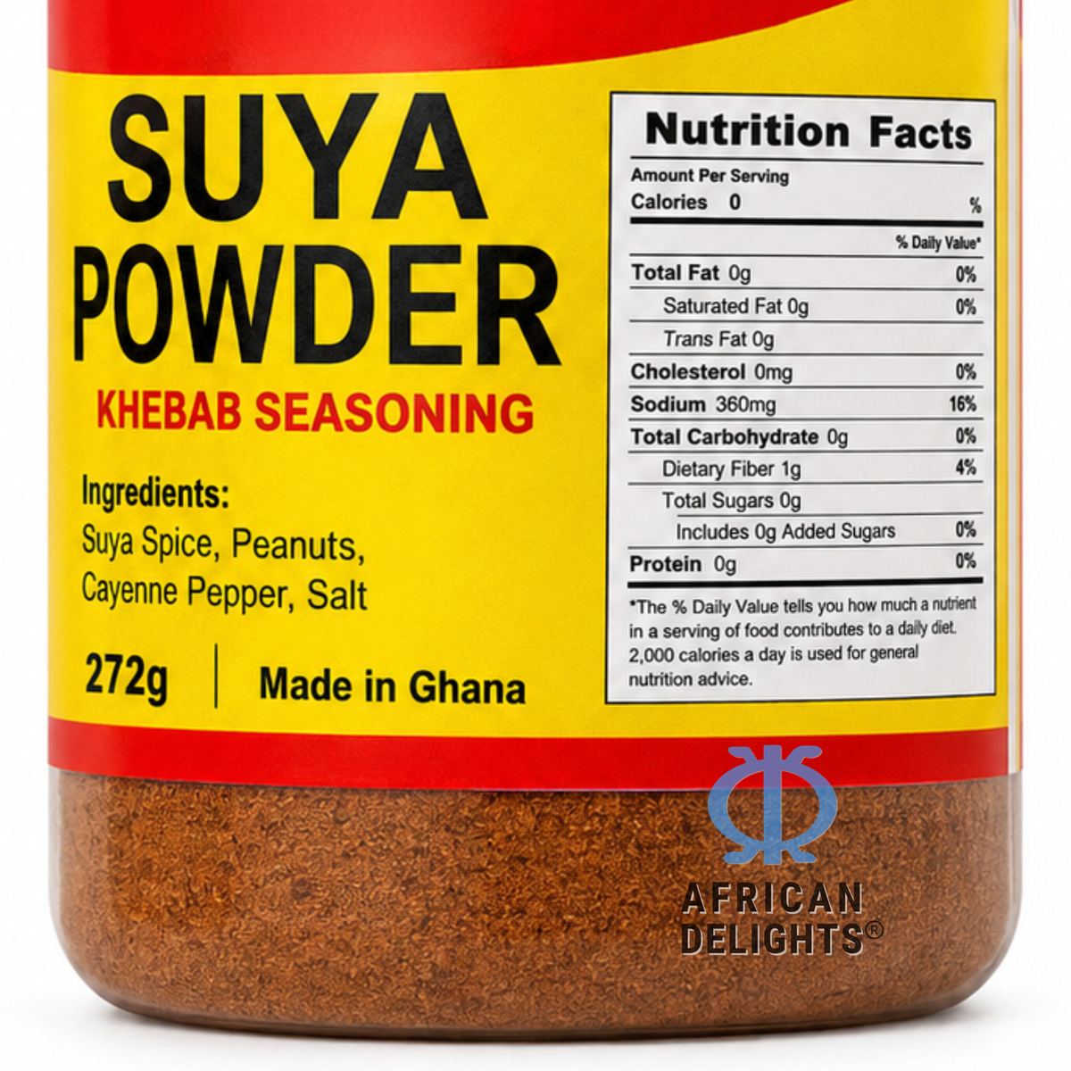 A-Jays Suya Pepper 5 oz Premium West African Yaji Spice Blend #2