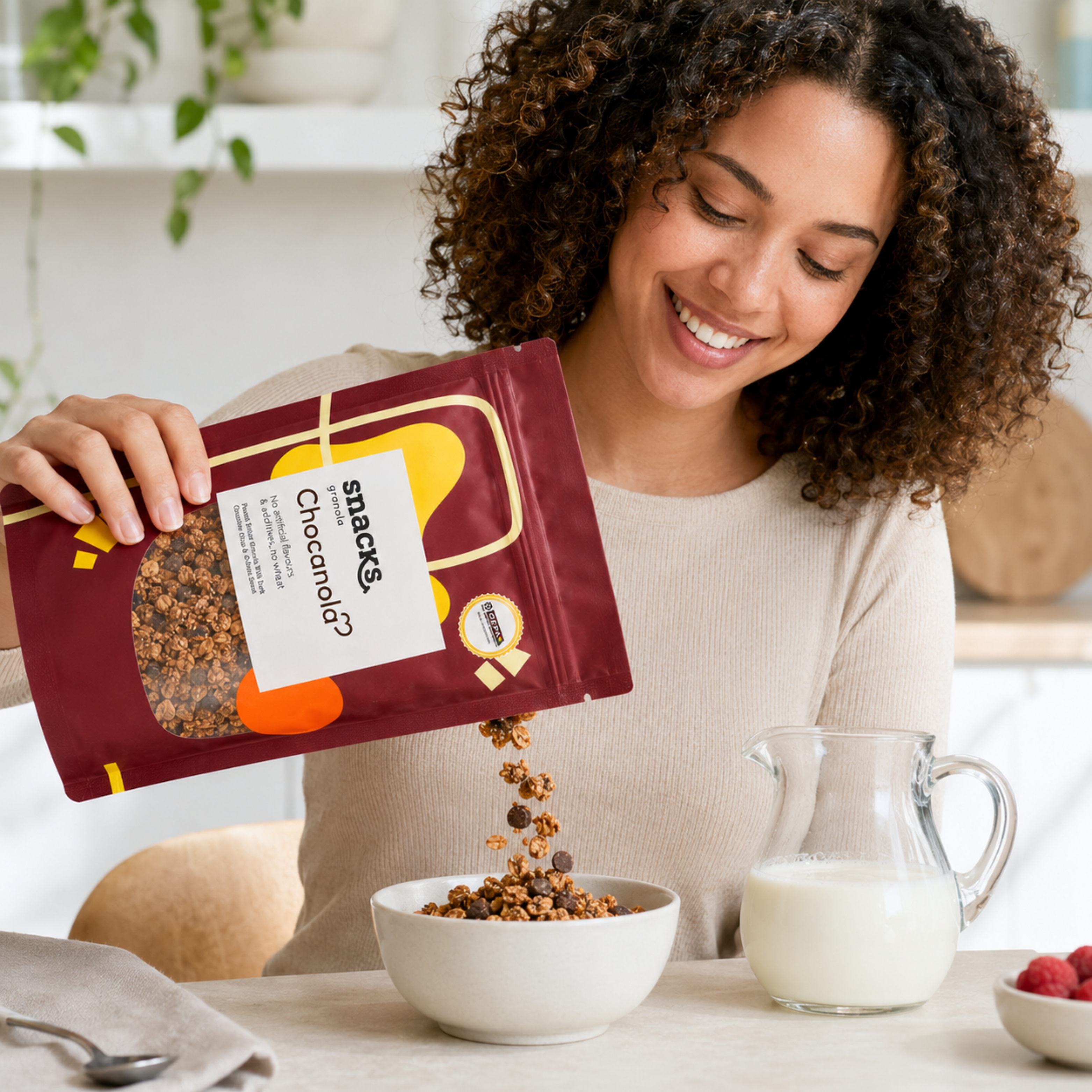 African Delights Chocanola lifestyle photo # Flavor_Chocanola