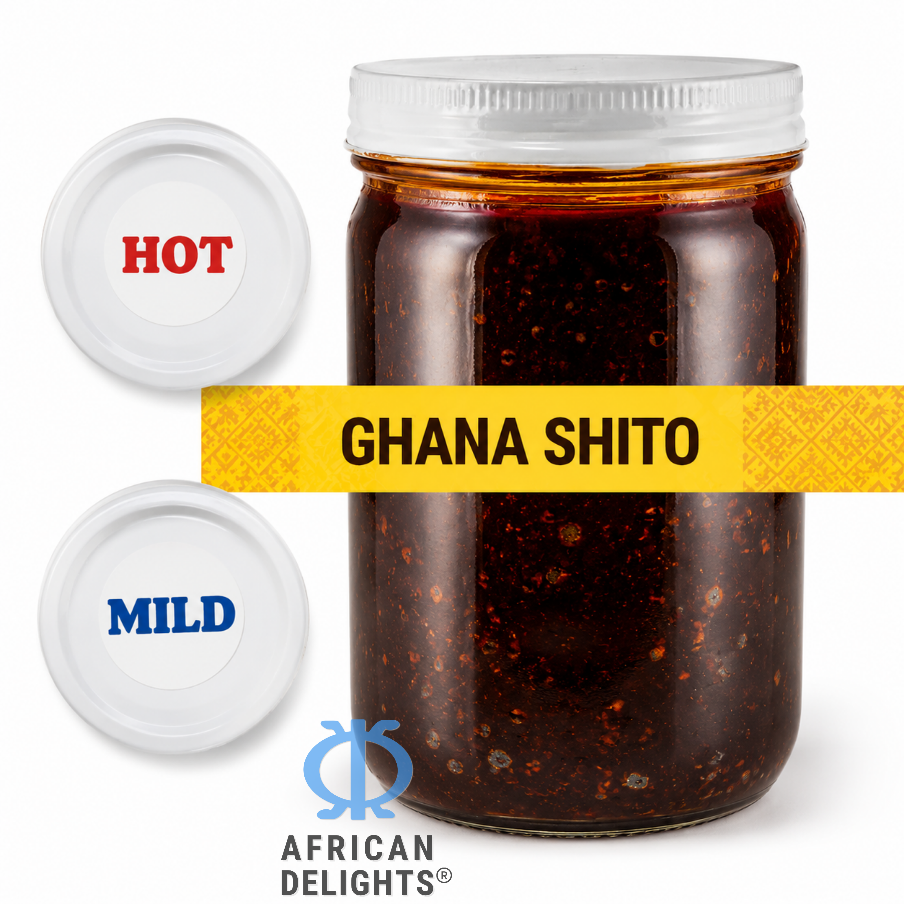 African Delights Julie's Special Shito Ghanaian shrimp pepper sauce lifestyle image 2