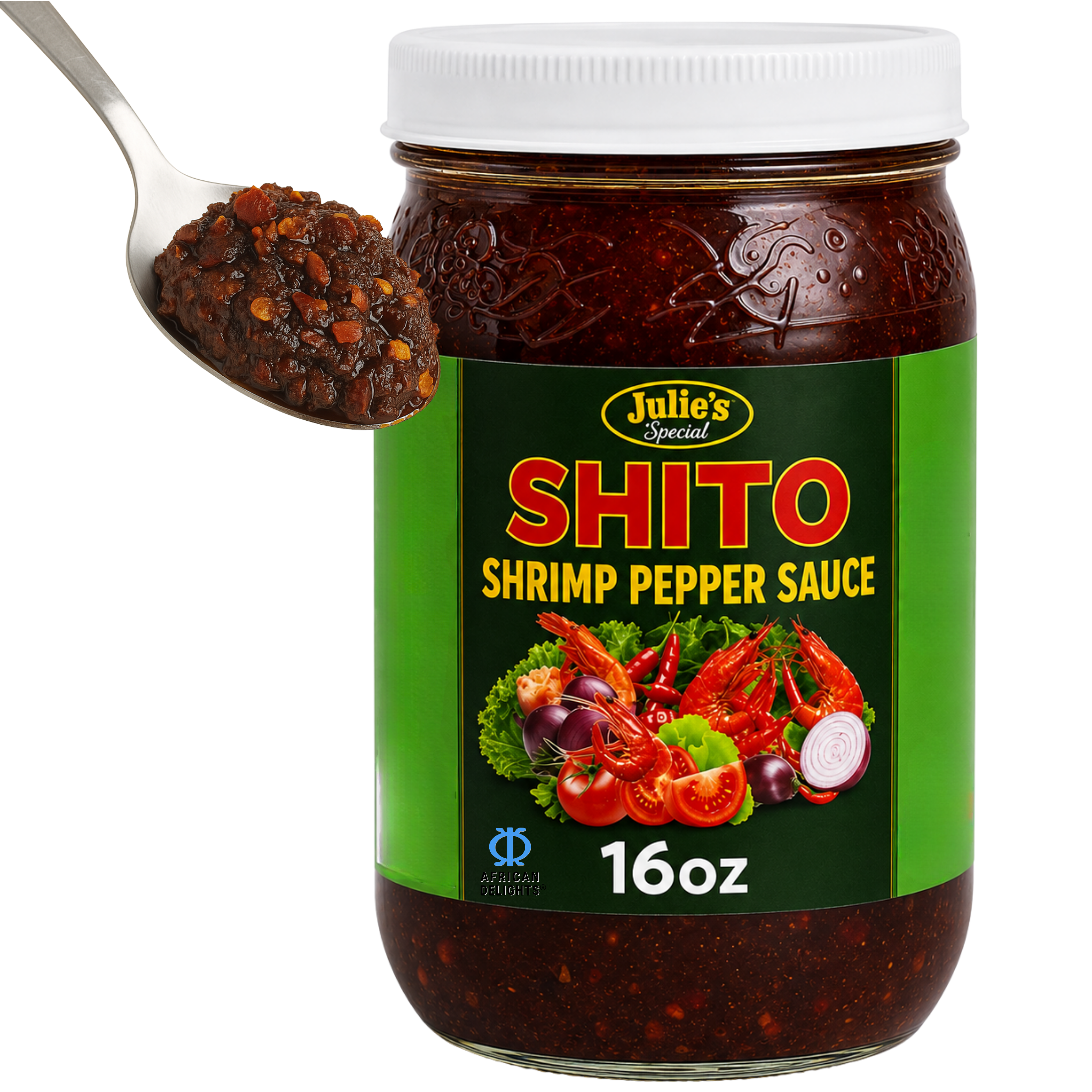 African Delights Julie's Special Shito 16 oz Mild main