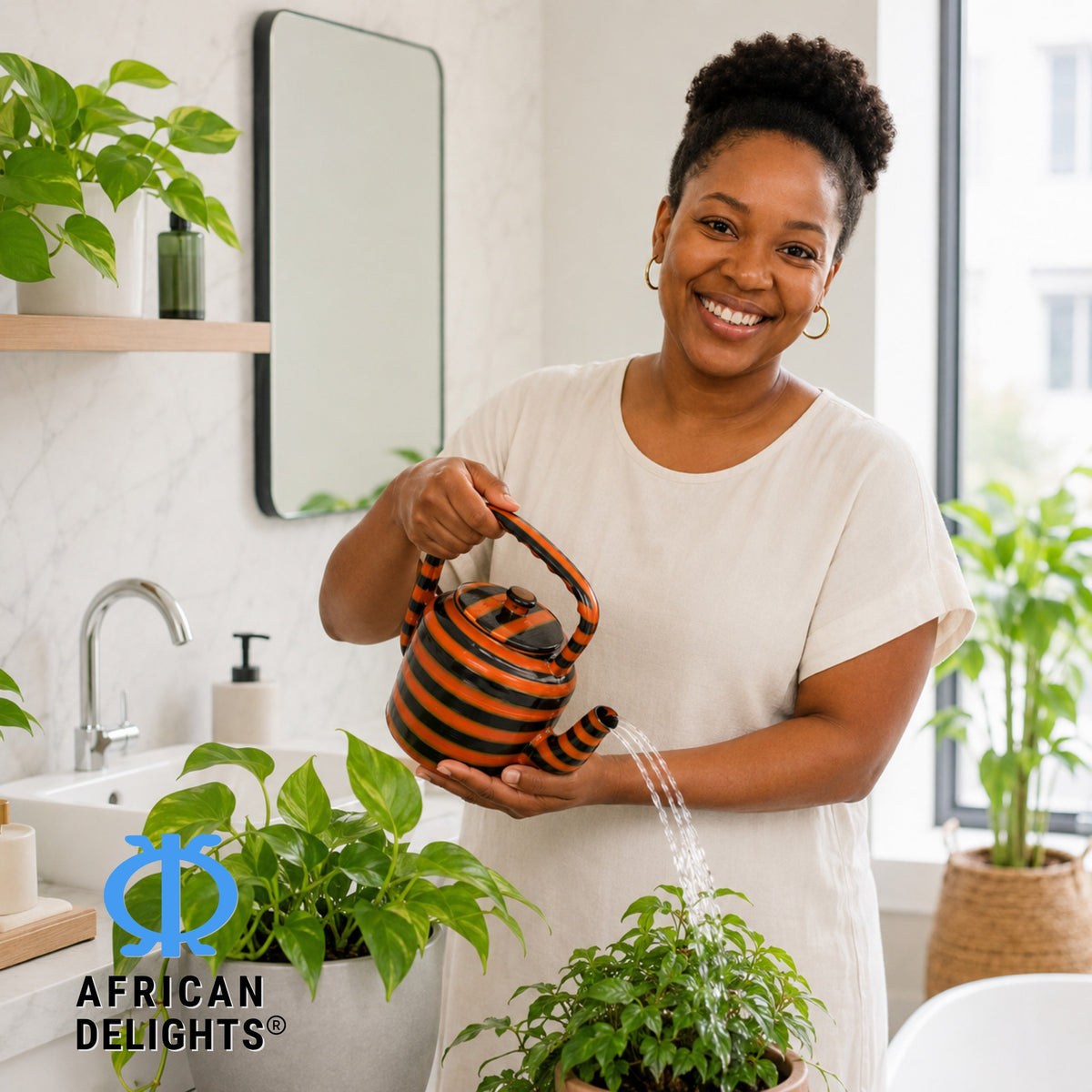 African Delights Plastic Kettle/Satala Watering Can listing photo 1