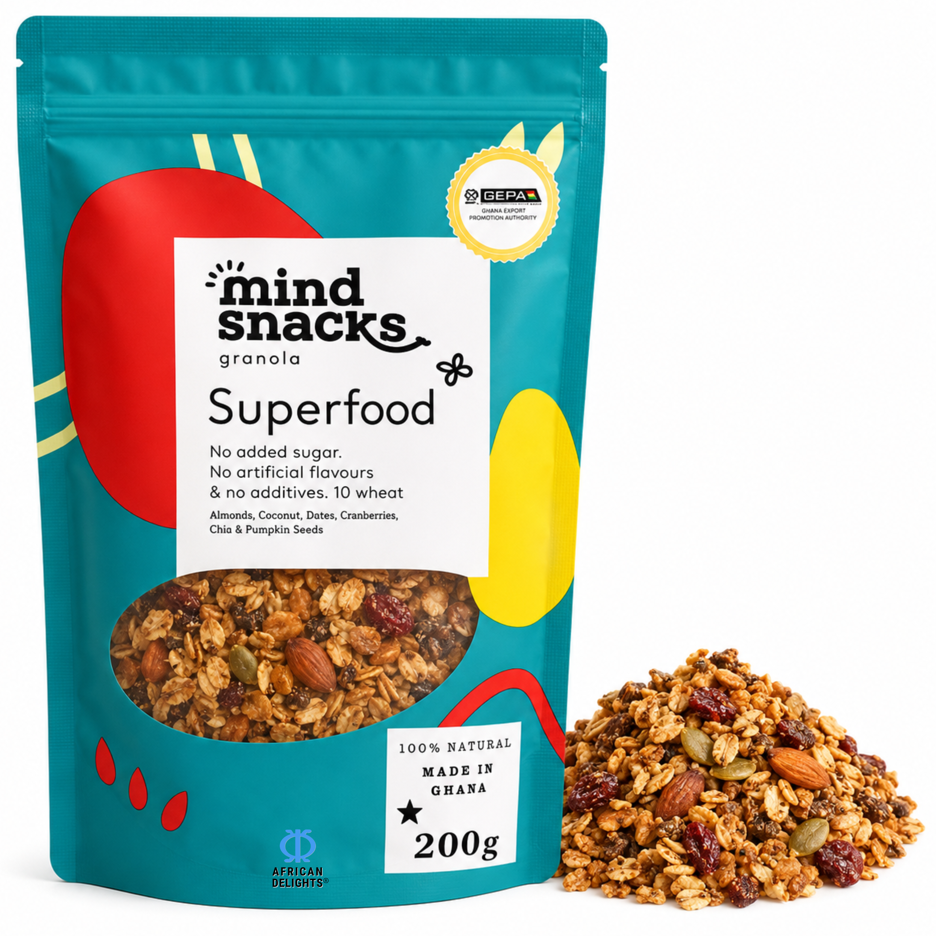 African Delights Superfood 200g (Pack of 2) # Flavor_Superfood # Size_200g (Pack of 2)