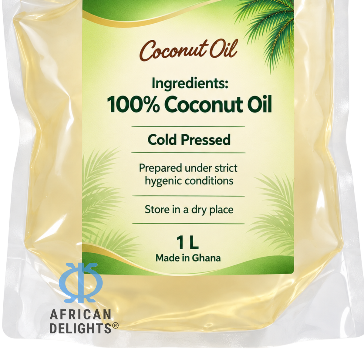 Amazing Foods Coconut Oil 1L ingredients # Flavor_amazingfoods-coconut